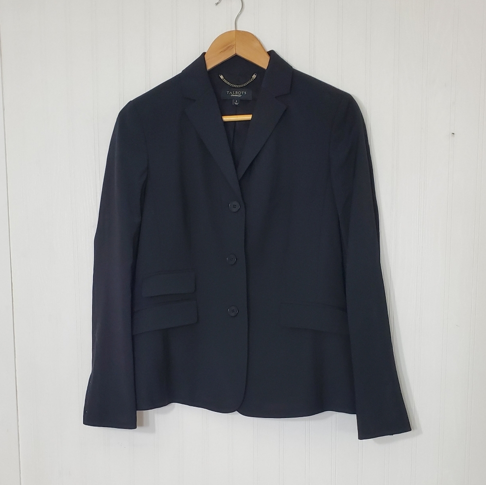 Talbots black blazer